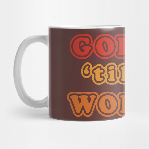 Gobble Til You Wobble Funny Thanksgiving Holiday Joke by graphicbombdesigns